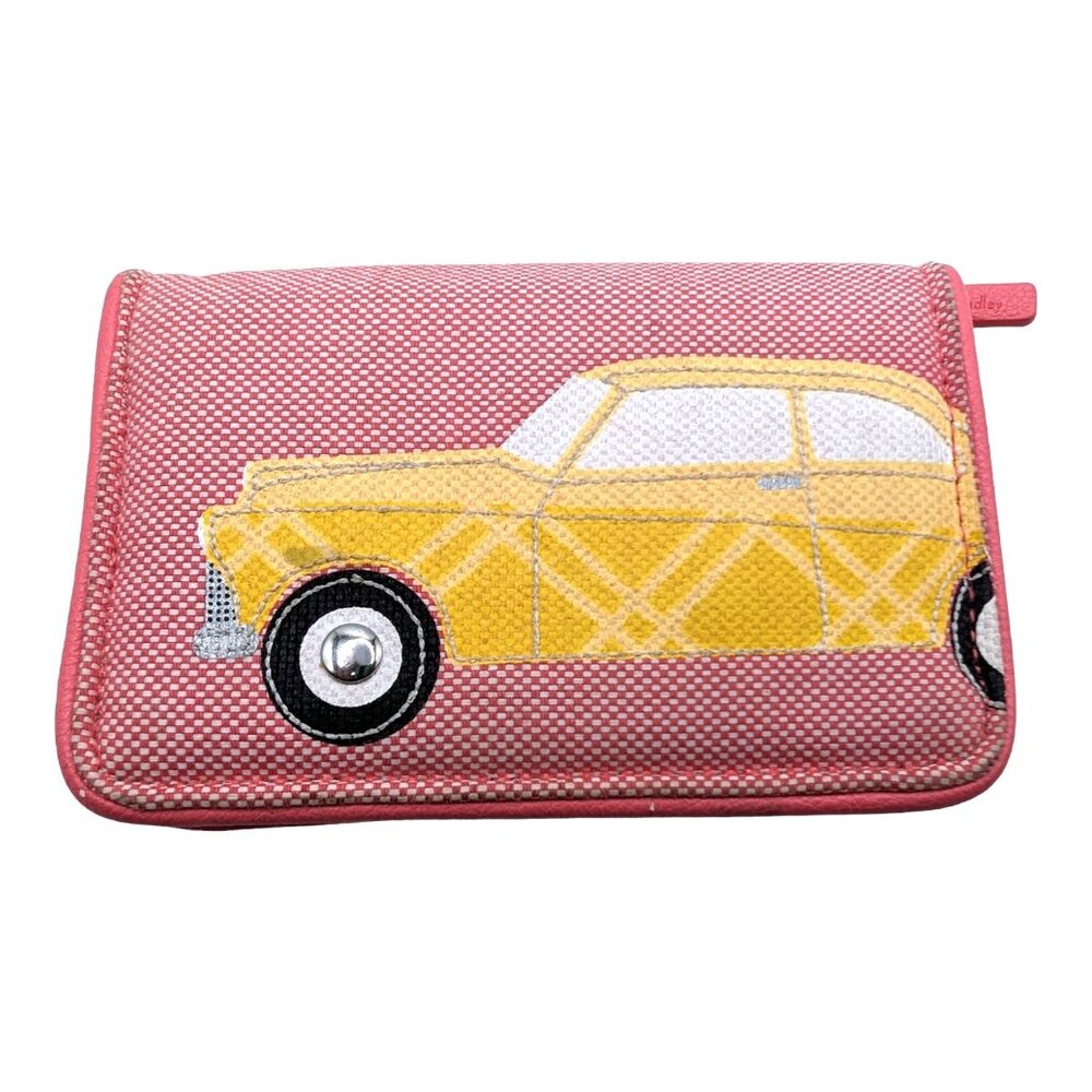 Vera Bradley RFID Beach Vintage Car Wallet Cuban Stamp Lining Bifold - Picture 1 of 12